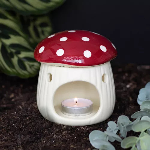 Brûle-parfum Champignon – Rose ou Rouge - Alcazia