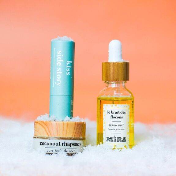 Coffret découverte Noël - Soins et huiles pures et brutes - Cheveux, visage, corps - Alcazia