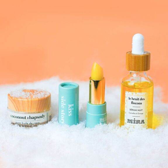 Coffret découverte Noël - Soins et huiles pures et brutes - Cheveux, visage, corps - Alcazia