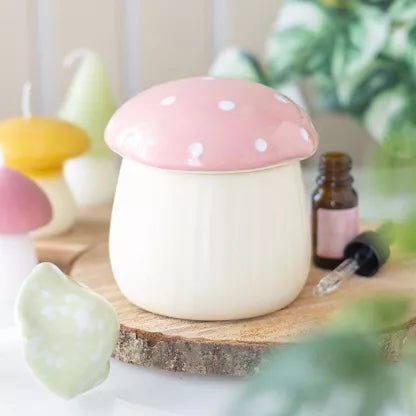 Brûle-parfum Champignon – Rose ou Rouge - Alcazia