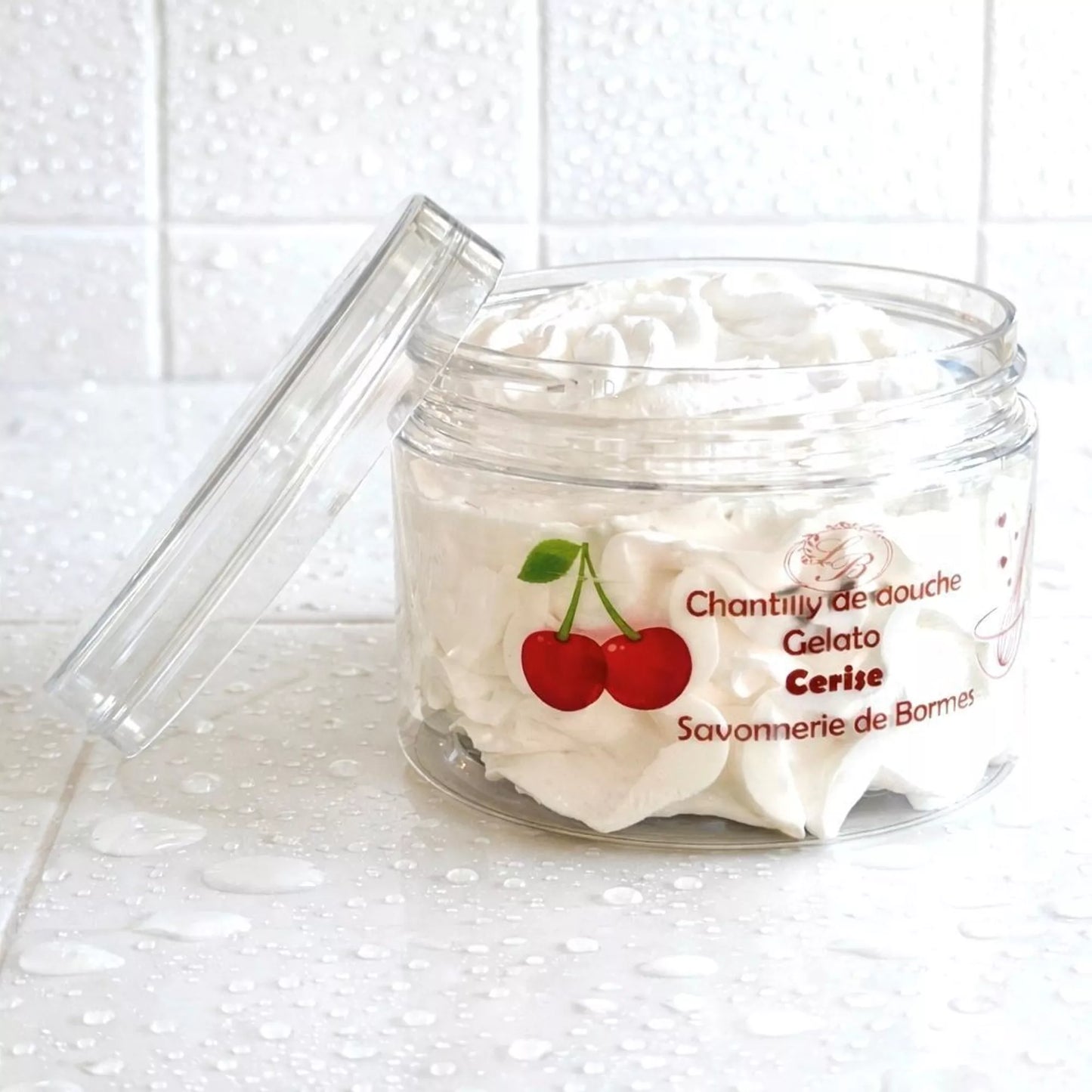 Chantilly de Douche & Bain – Cerise - Alcazia