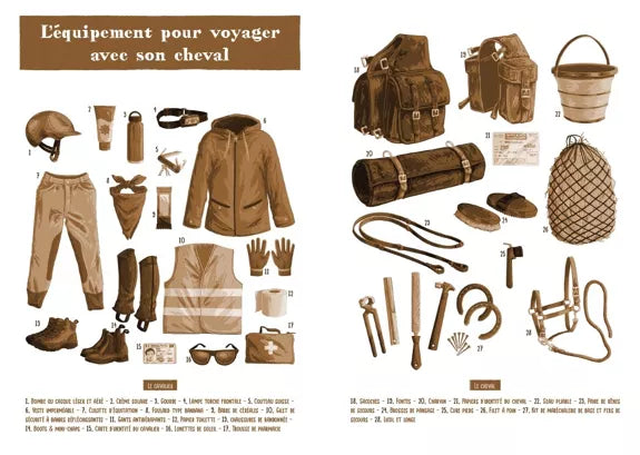 Carnet d'aventure équestre