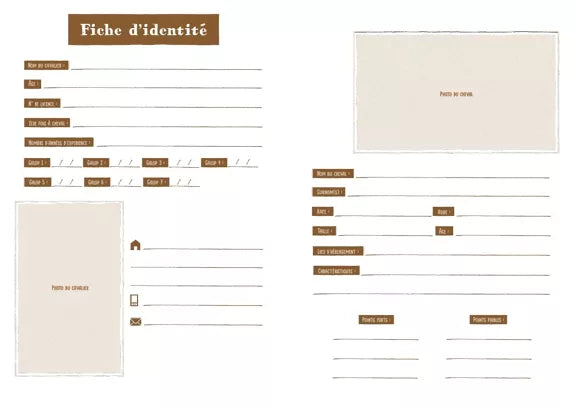 Carnet d'aventure équestre