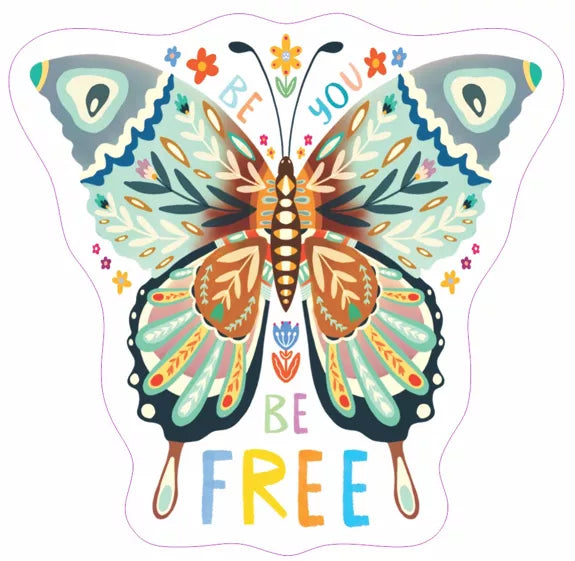 Be you be Free Butterfly