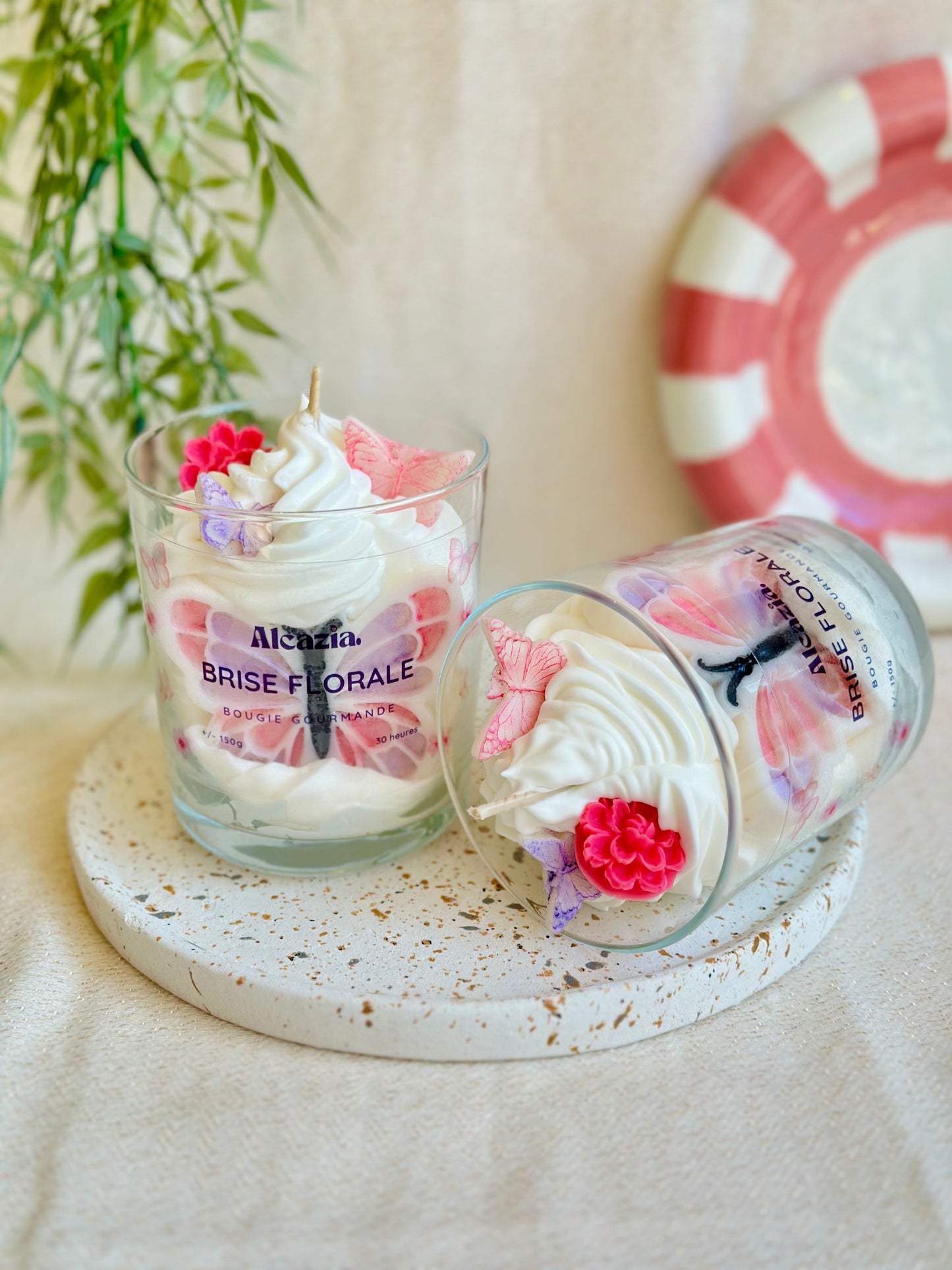 Bougie gourmande - Brise Florale - Alcazia