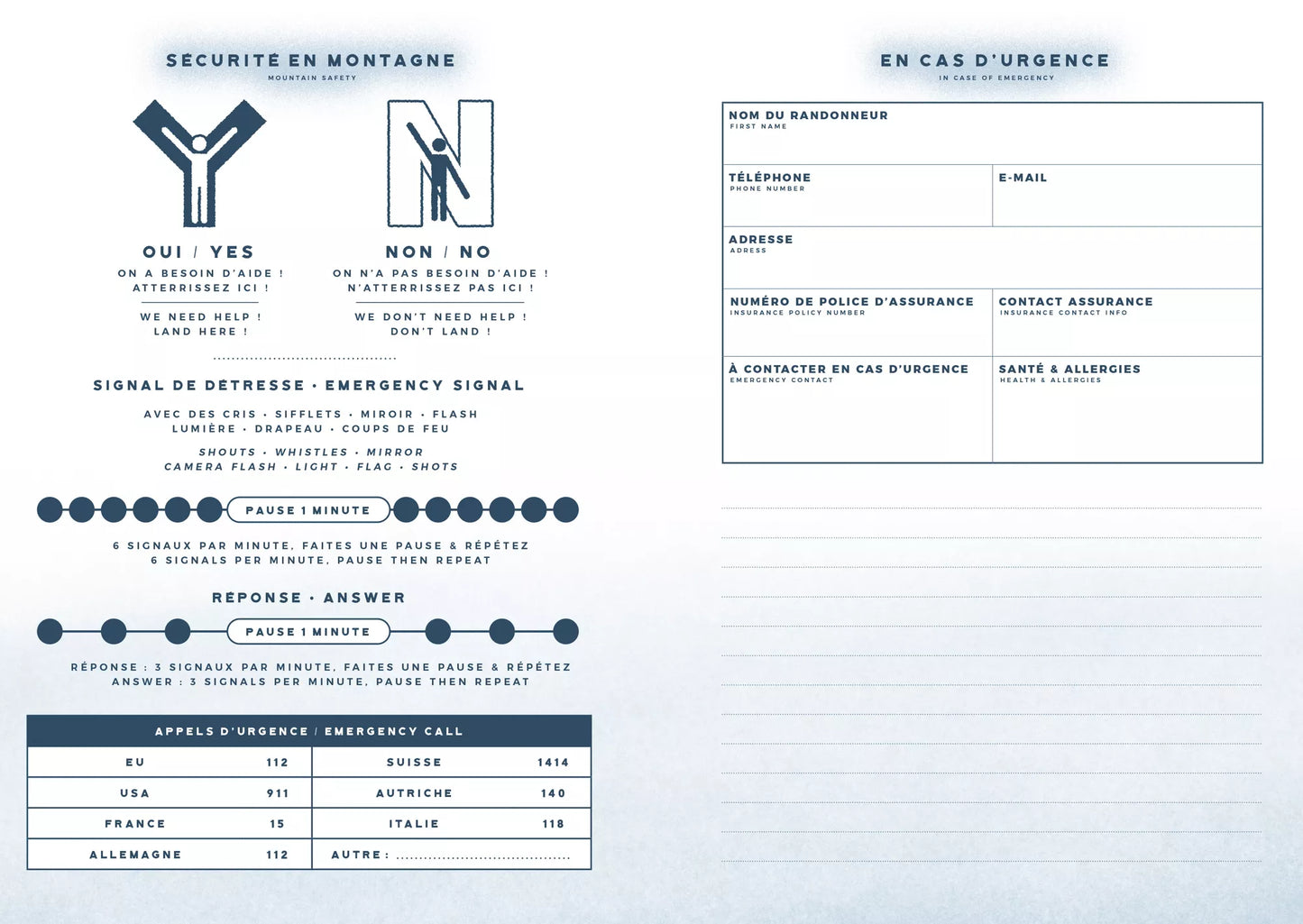 Carnet de Randonnée