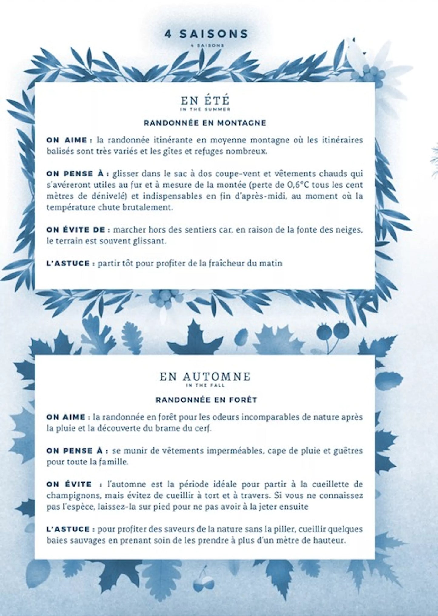 Carnet de Randonnée