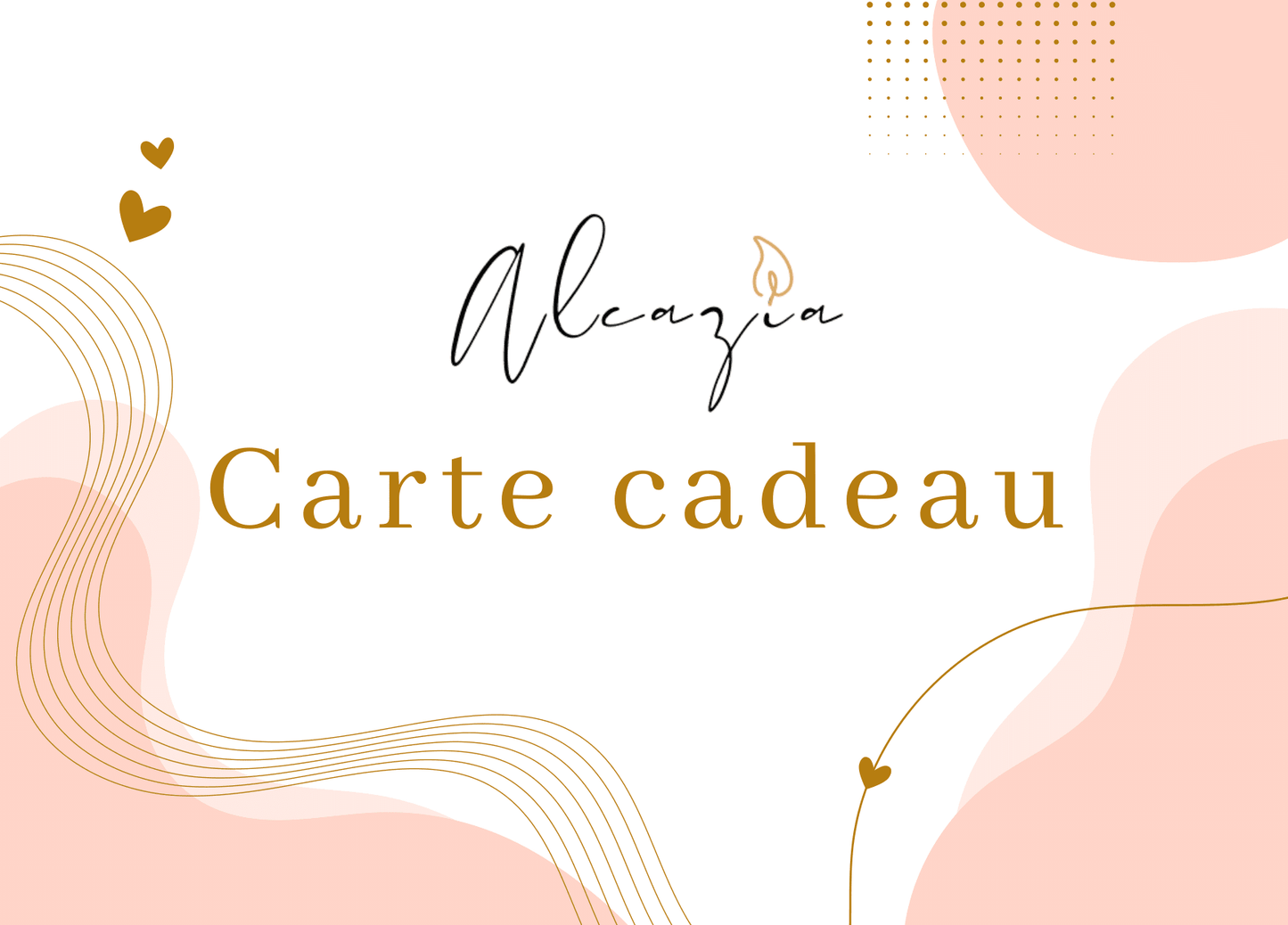 Carte cadeau Alcazia - Alcazia