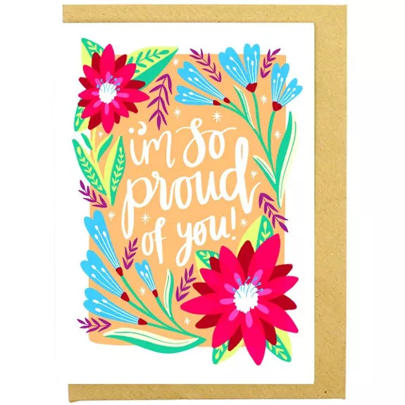 I'm so proud of you