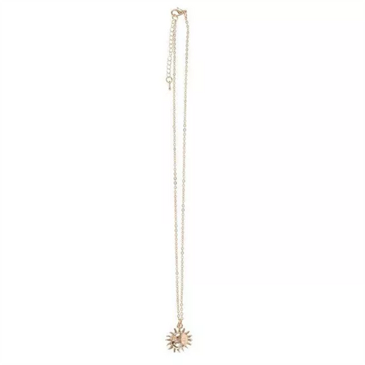 Collier Soleil sur Carte d'Anniversaire