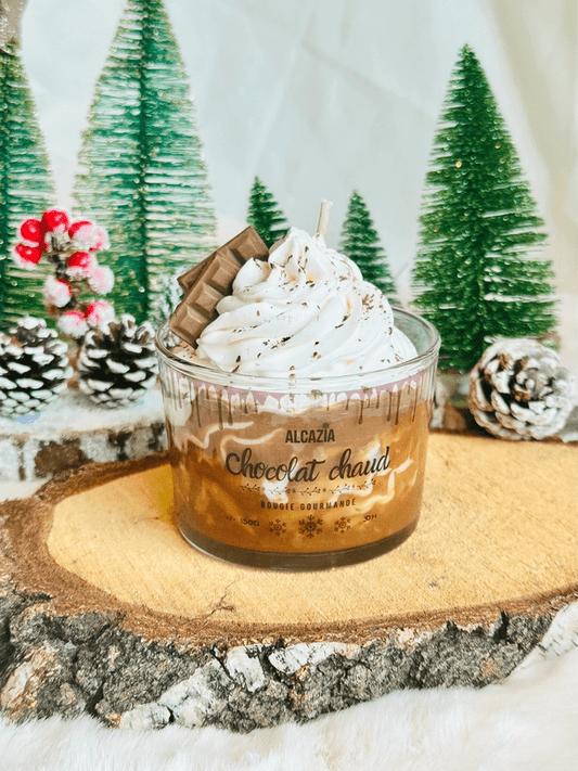 Bougie gourmande - Chocolat chaud - Alcazia