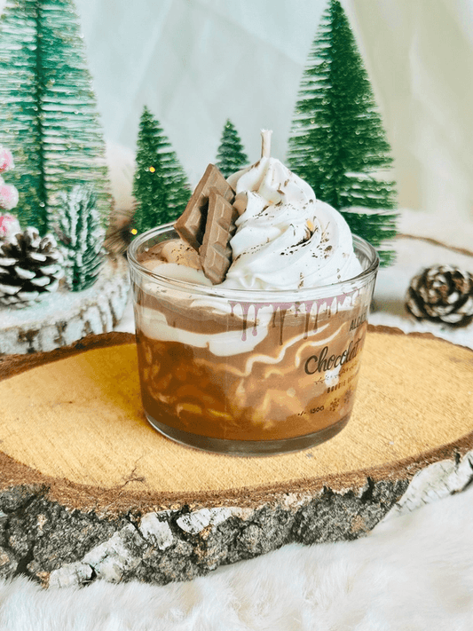 Bougie gourmande - Chocolat chaud - Alcazia