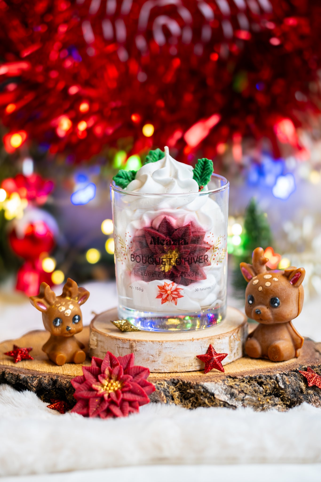 Bougie gourmande - Bouquet d'hiver