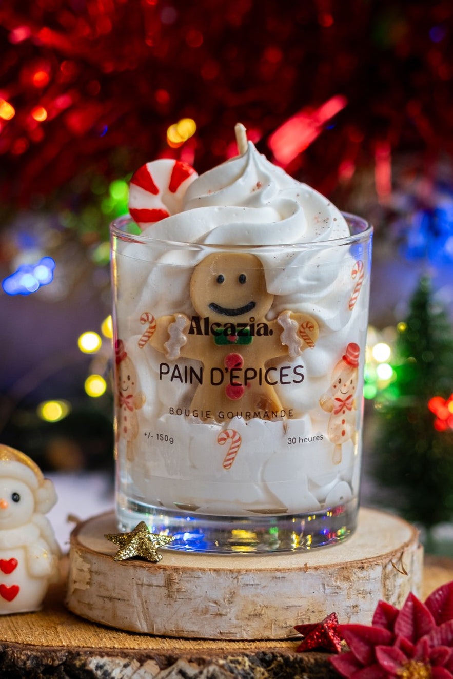 Bougie gourmande - Pain d'épices