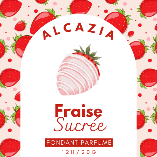 Fondant parfumé - Fraise sucrée - Alcazia