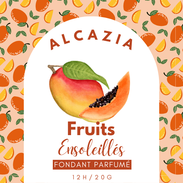 Fondant parfumé - Fruits ensoleillés - Alcazia