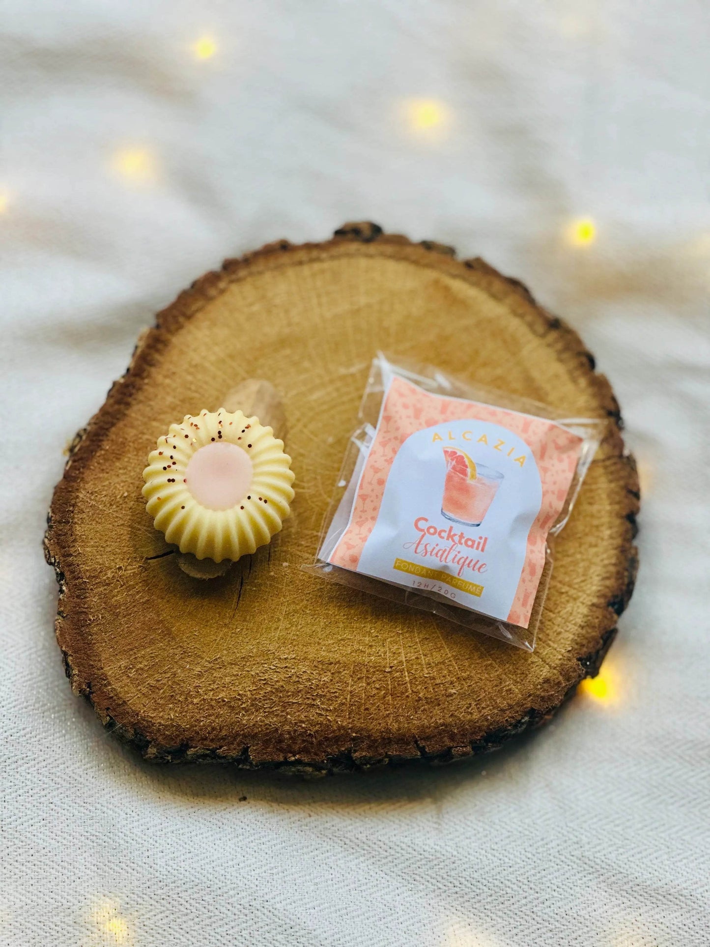 Fondant parfumé - Smoothie pêche - Alcazia