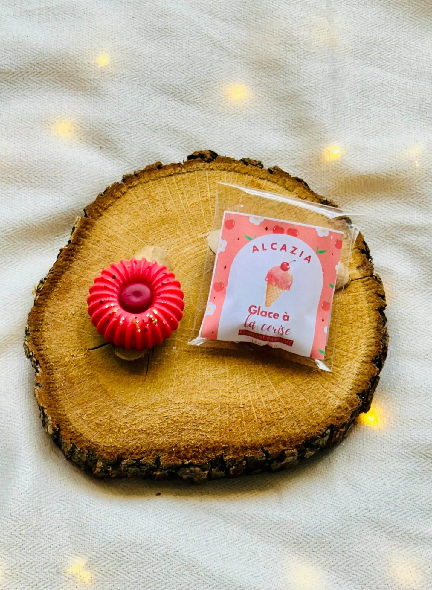 Fondant parfumé - Glace à la cerise - Alcazia