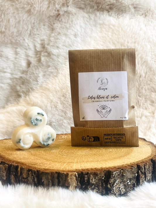 Lotus blanc et coton - Alcazia