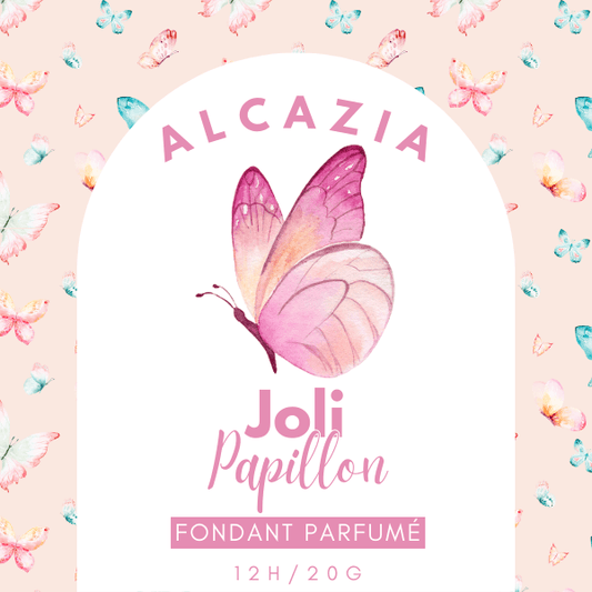 Fondant parfumé - Joli papillon - Alcazia