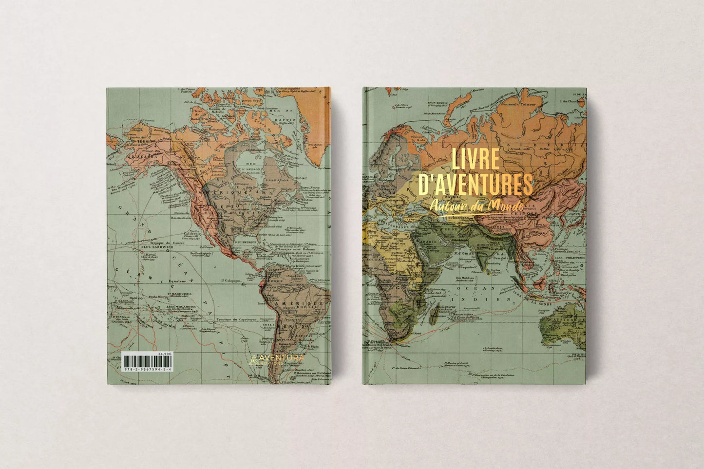 Livre d'aventures - Autour du monde