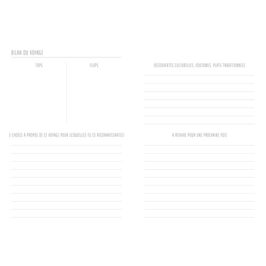 Carnet Explorateur en plein air