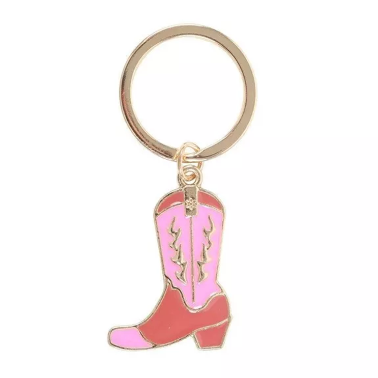 Botte de cowboy rose