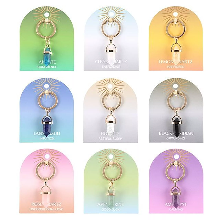 Porte-clés en cristal
