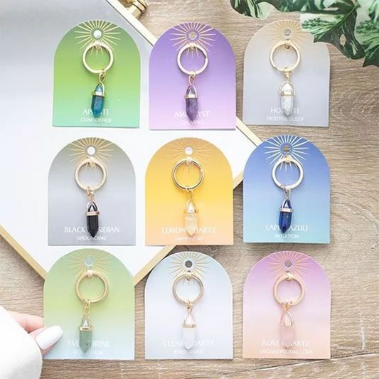 Porte-clés en cristal