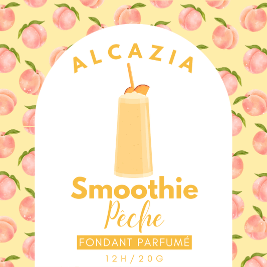 Fondant parfumé - Smoothie pêche - Alcazia