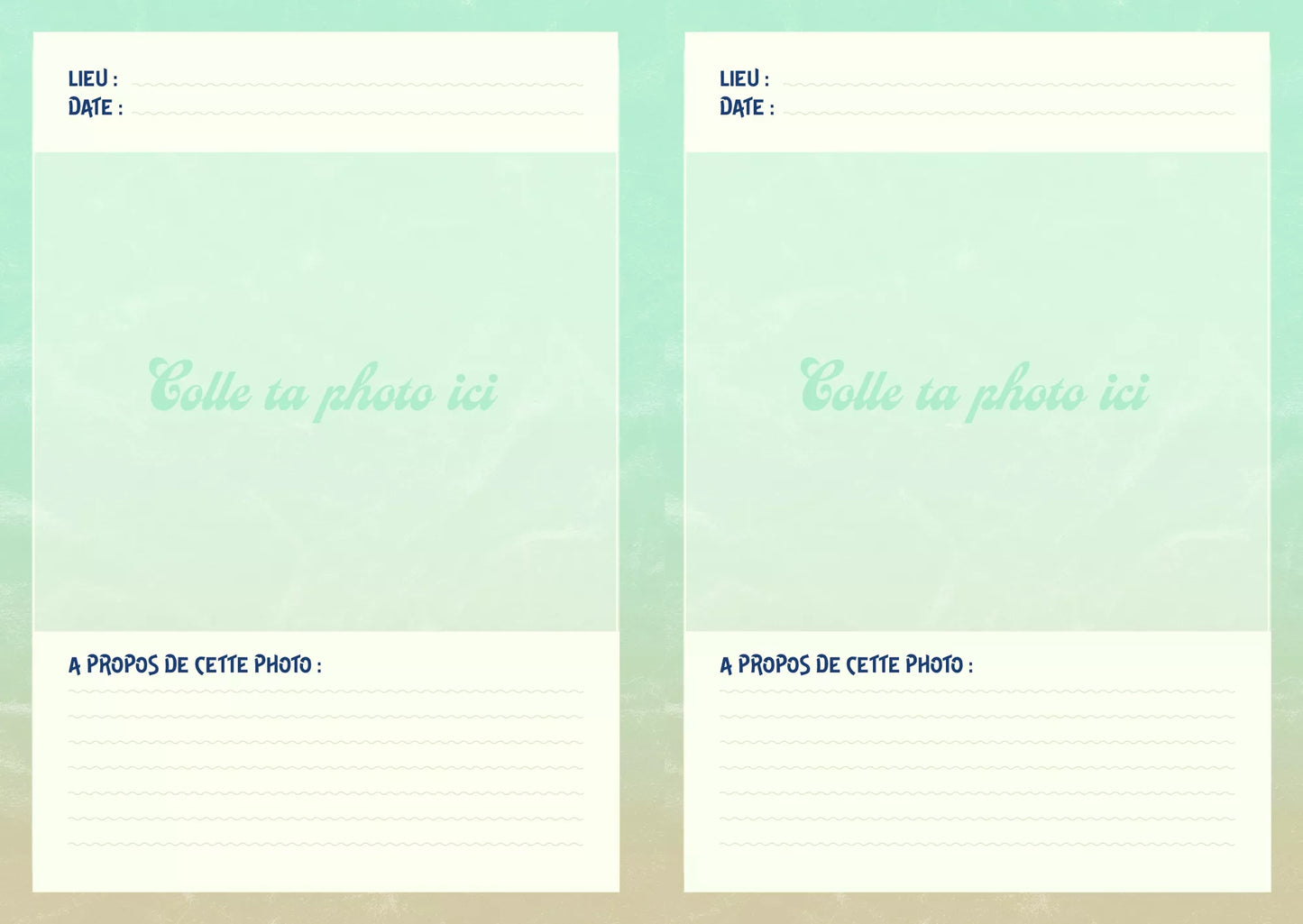 Carnet de voyage Surf