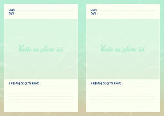 Carnet de voyage Surf