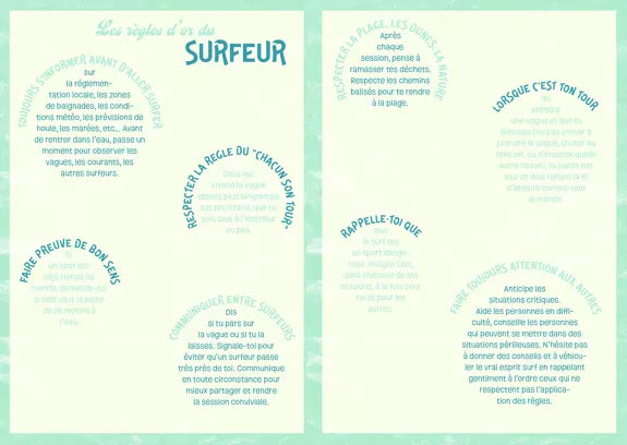 Carnet de voyage Surf