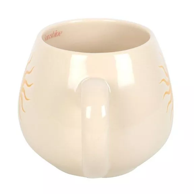 Tasse ronde « Bonjour, soleil »