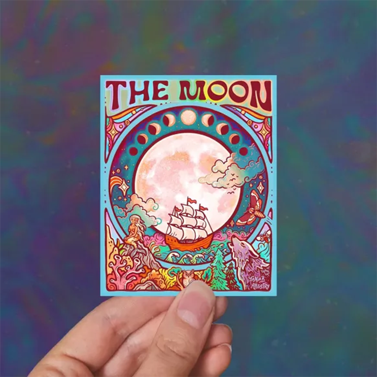 The moon
