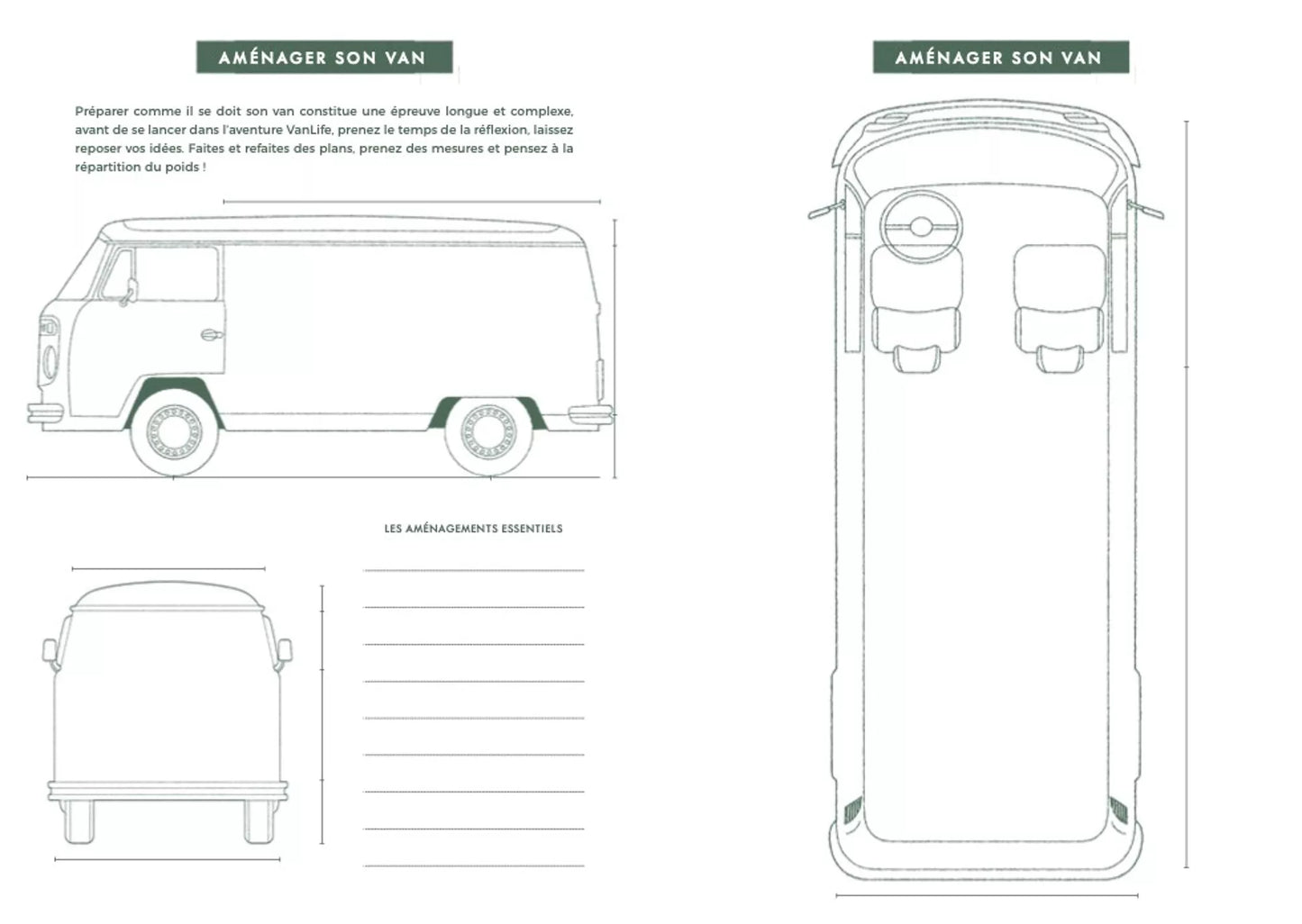 VanLife - Carnet de Voyage