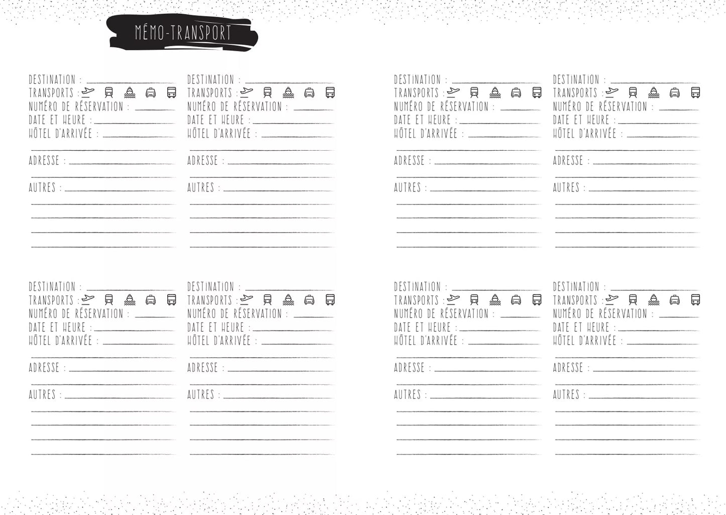 Voyages - Carnet d'aventures