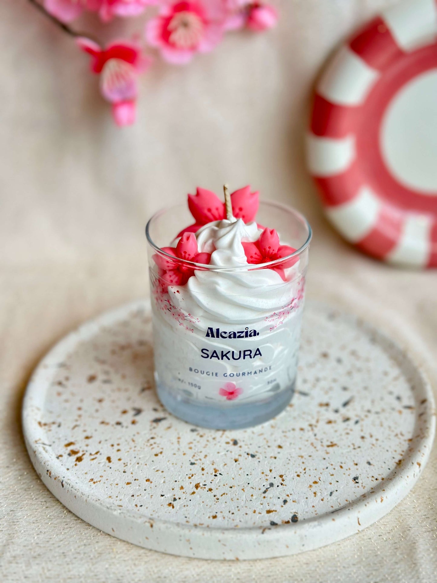 Bougie gourmande - Sakura