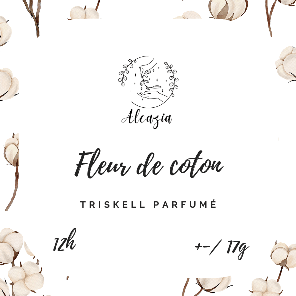 Triskell parfumé - Fleur de coton - Alcazia