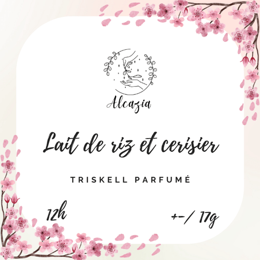 Triskell parfumé - Lait de riz et cerisier - Alcazia