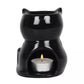 Brûle parfum - Chat noir - Alcazia