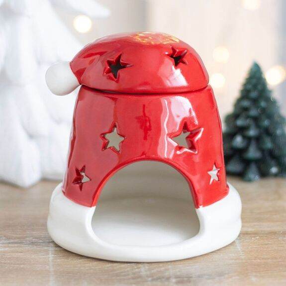 Brûle parfum - Chapeau du Père Noël - Alcazia
