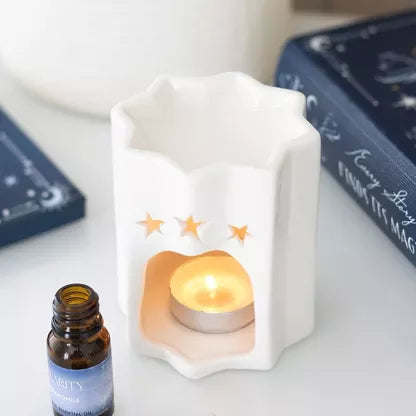 Brûle-parfum Étoile – Bleu ou Blanc - Alcazia