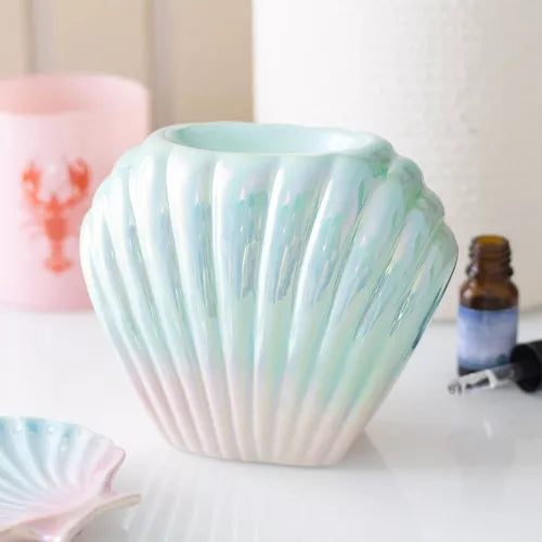 Brûle-parfum Coquillage Irisé - Alcazia