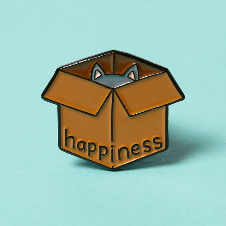 Happiness - Cat in box
