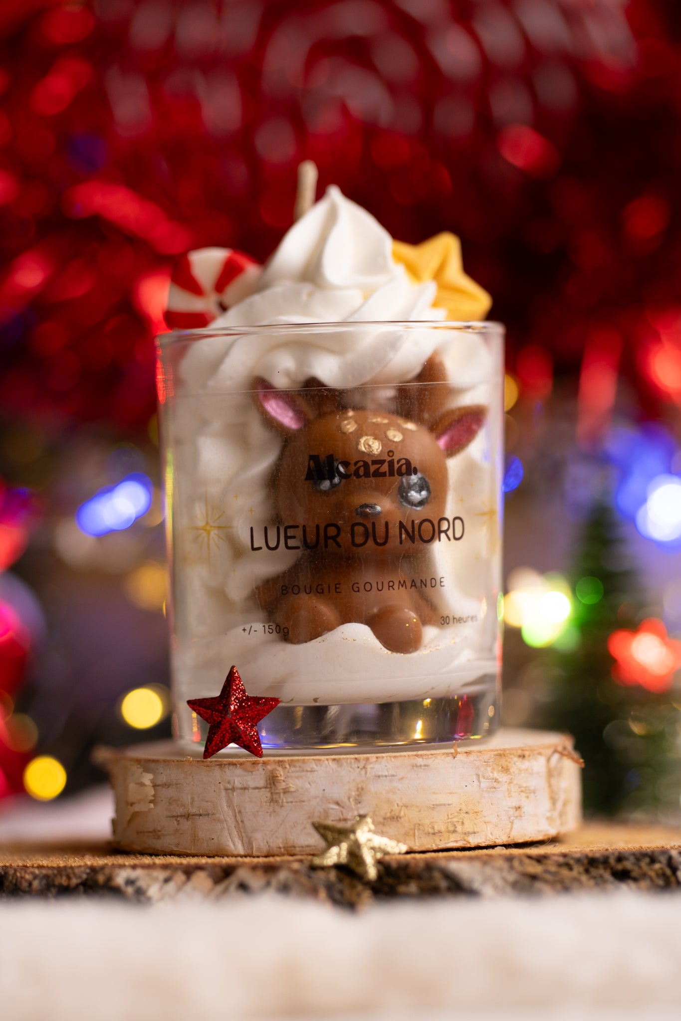Bougie gourmande - Lueur du Nord