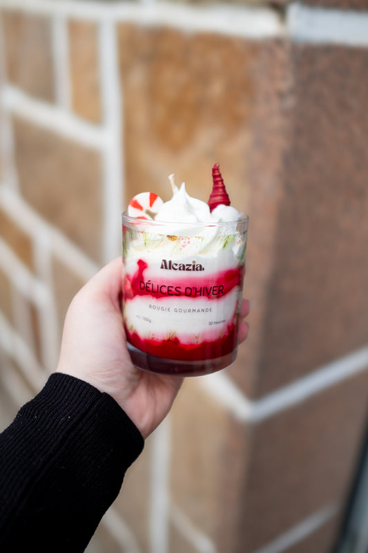 Bougie gourmande - Délices d'hiver