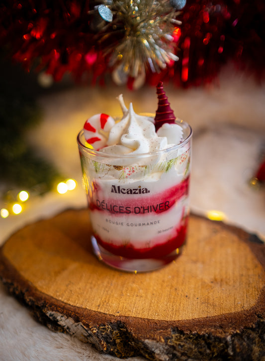Bougie gourmande - Délices d'hiver