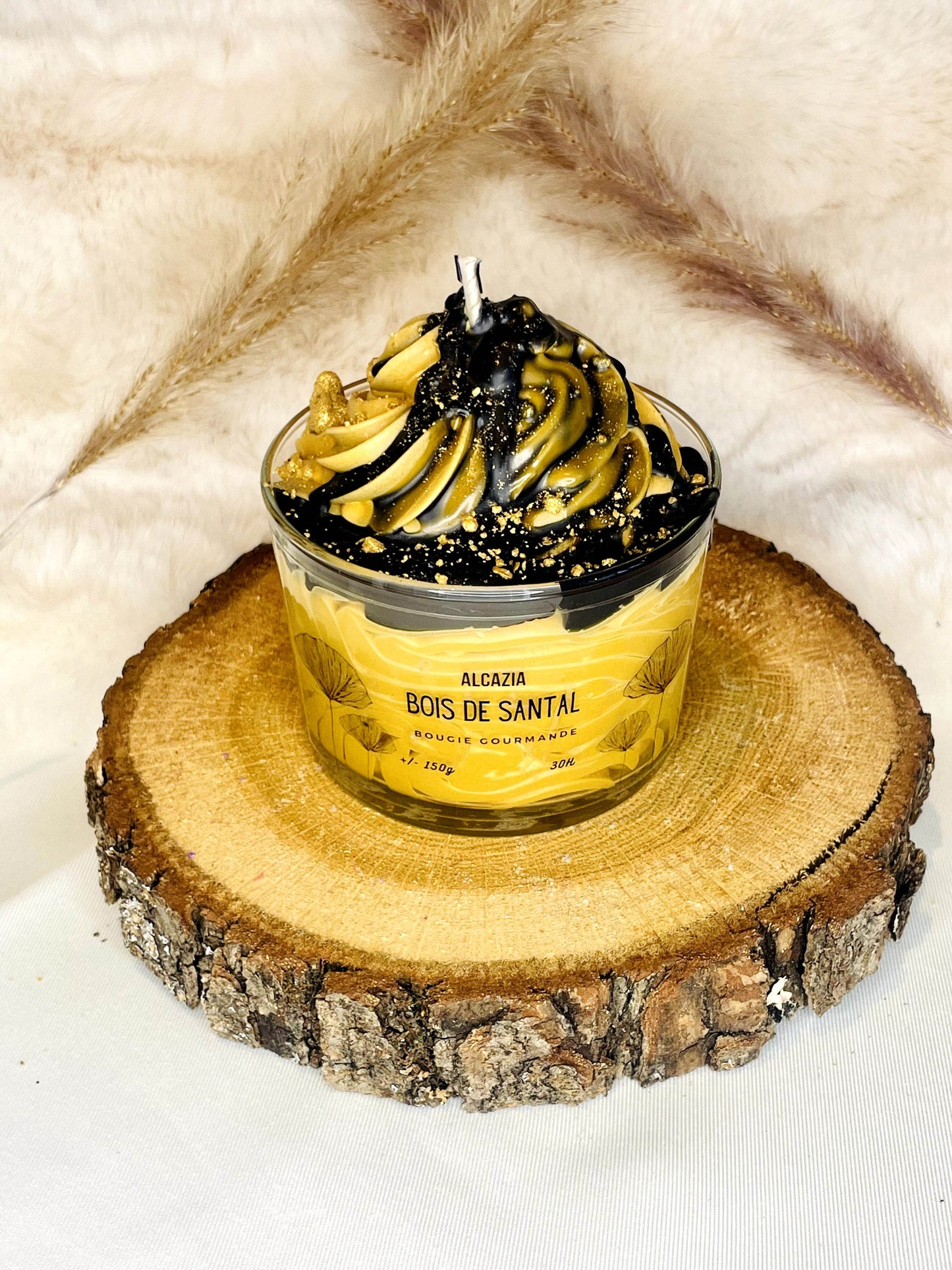 Bougie gourmande - Bois de Santal - Alcazia