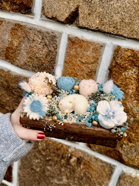 Bouquet éternel - Baies givrées